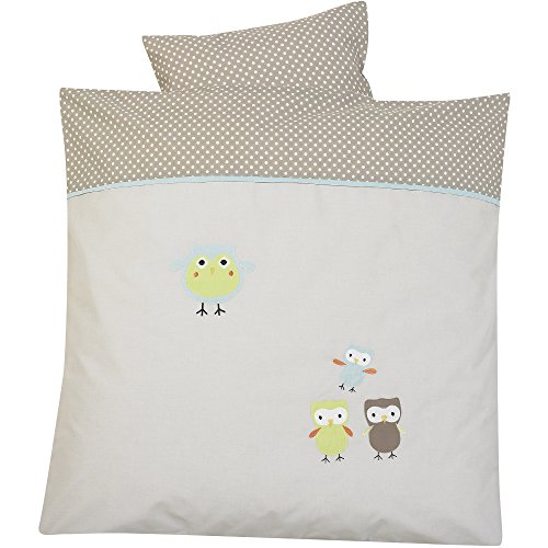 Alvi 401154166 Bettwäsche Birds beige