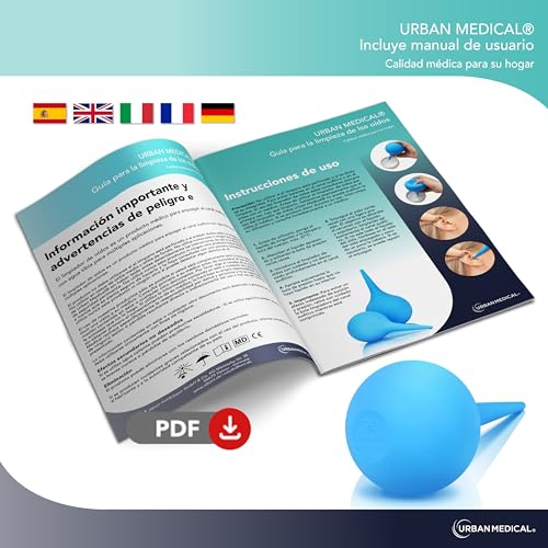 Miniatura 7 de Urban Medical Limpiador De Oidos Cera - Limpieza Suave Para Oídos De Adultos, Niños Y Bebés - Ear Cleaner Reutilizable - Seguro Y Eficaz - 200ml