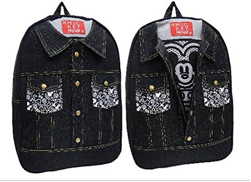 Amazon ディズニーミッキー ｇジャン柄デイパック 黒 バッグ 財布 おもちゃ