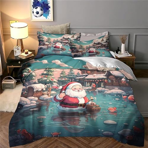 Housse de couette super douce 3D avec fermeture éclair robuste - 6