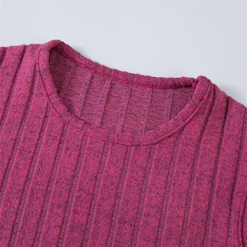 Girls Knit 2 Piece Set Sleeveless Top and Drawstring Pants Soft Cotton 𝐋oungewear Kids Toddler Solid Summer 𝐒leepwear2