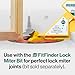 MICROJIG FitFinder 1/2 Gauge - Fast, Accurate Center Point Finder for Woodworking Materials up to 3