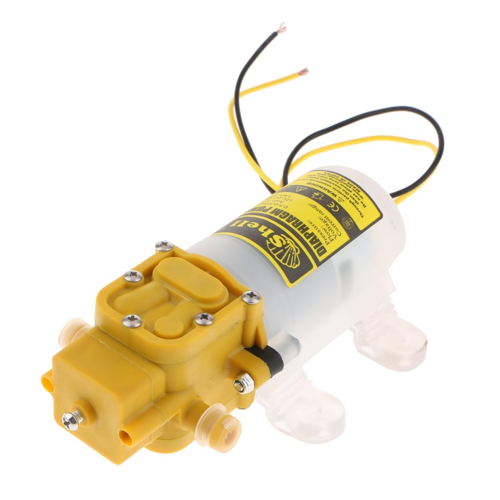 AUYXSSZ Energy Saving Diaphragm Pump 12v 60w High Pressure Water Applications with Low Consumption Low Consumption But High Efficiency Will Job for !