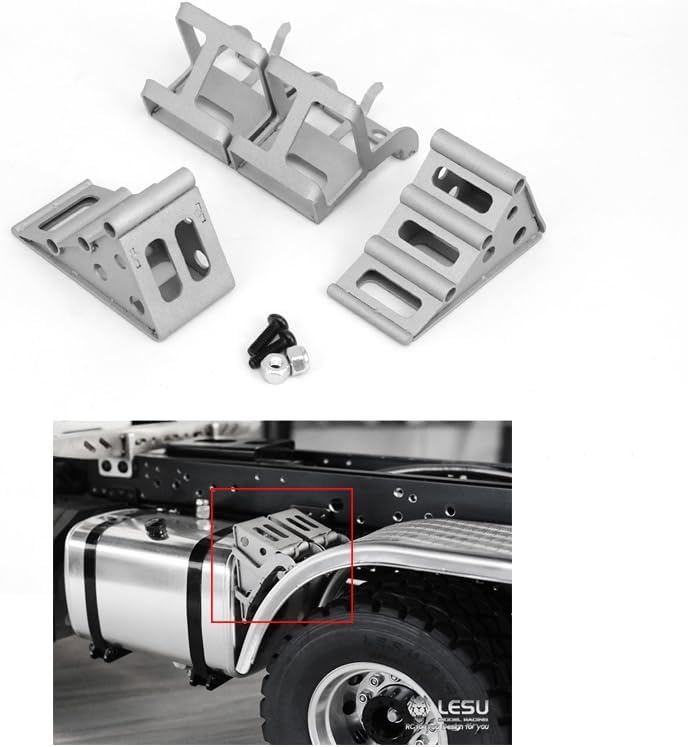 TOUCAN RC HOBBY 1/14 Scale LESU Metal Wheel Anti-Slip Trigger for Tamiya Tractor Dumper Car Truck Model