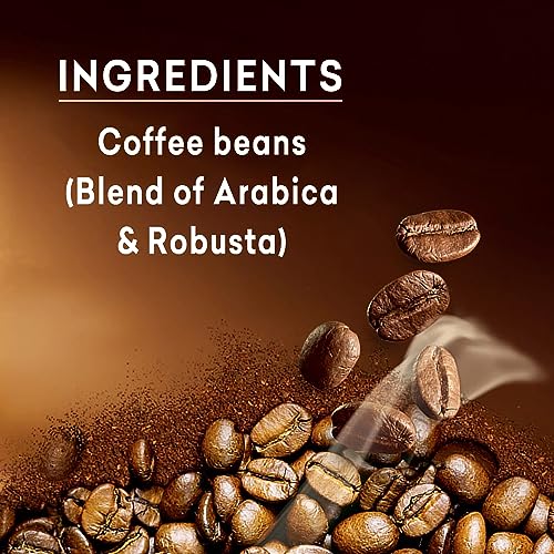 NESCAFE Gold Blend Instant Coffee Powder with Free Signature Glass Coffee Mug, Rich Aroma & Smooth Taste, Arabica and Robusta Coffee Beans, 185 g Jar - Image 5