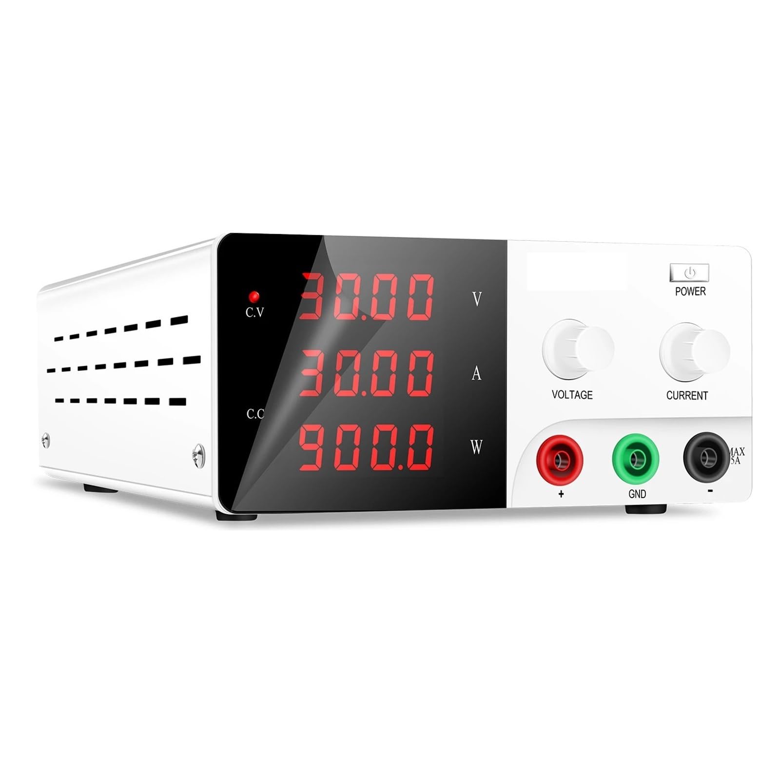 Fuente de Alimentacion Regulable, Fuente de alimentación de banco Fuente de alimentación ajustable Fuente conmutada de laboratorio Reguladores de voltaje digitales