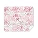 Hand Painted Rose Flower Cleaning Cloth Screen Cleaner 2pcs Suede Fabric
