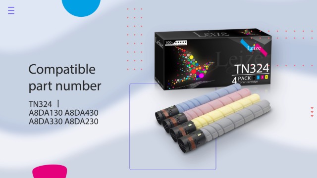 Amazon.com: Leize Compatible TN324 Toner Cartridge Replacement for