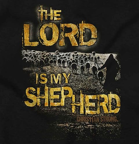 The Lord Is My Shepard Christian Men's Crewneck Sweatshirt2