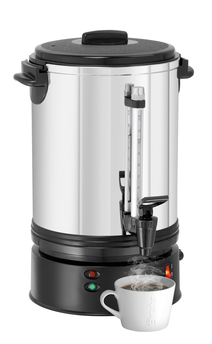 Bartscher Regina Plus 40, percolateur professionnel, 7 litres, acier inoxydable