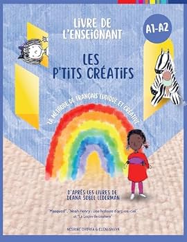 Paperback Les p'tits créatifs - Cahier de l'enseignant: La méthode de français ludique et créative [French] Book