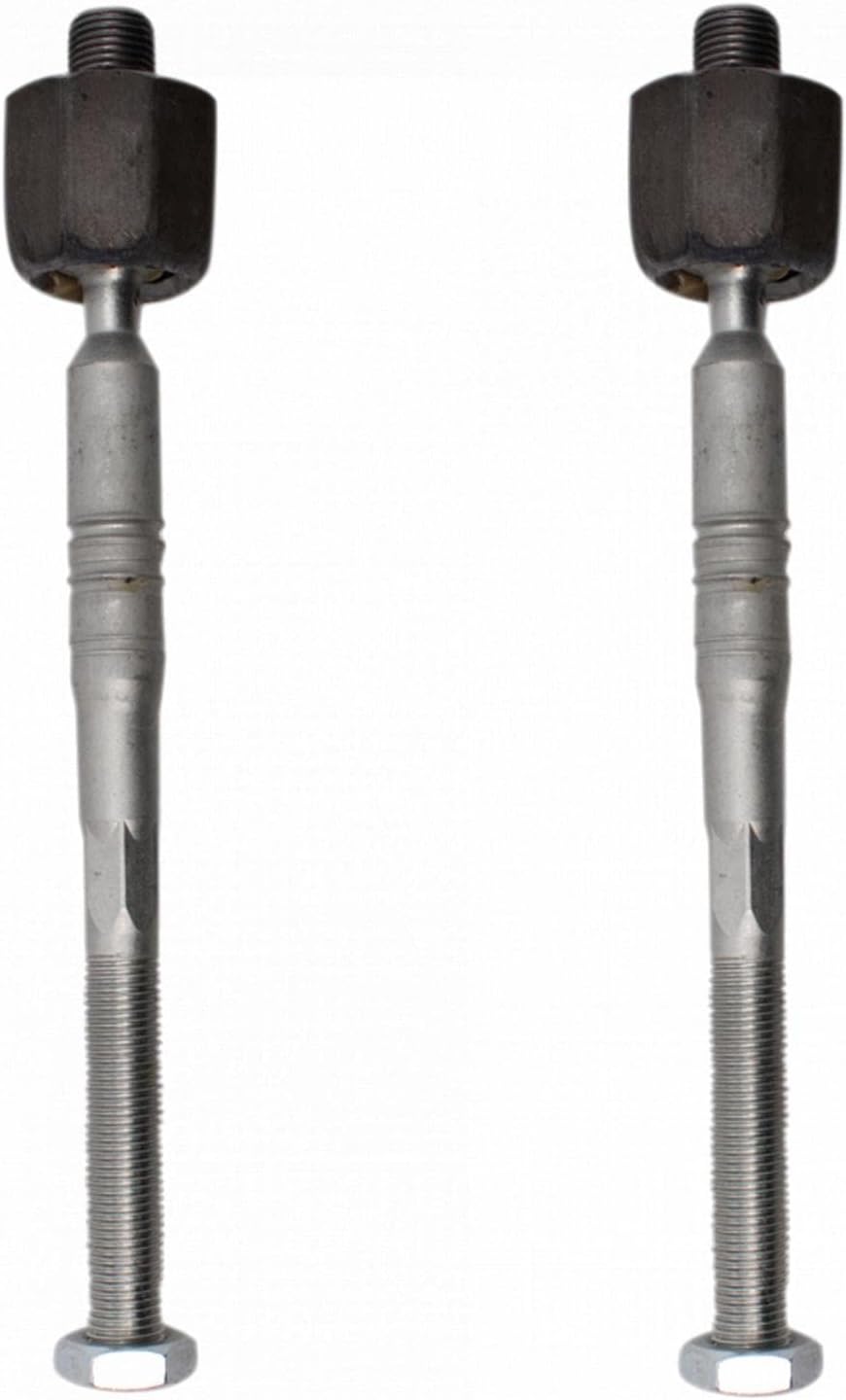 TRQ Front Inner Tie Rod Set Compatible with 2014-2018 BMW X5 2015-2019 X6