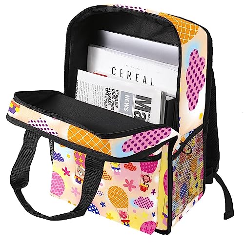 Sac à dos montgolfière multicolore : une idée cadeau originale pour enfants