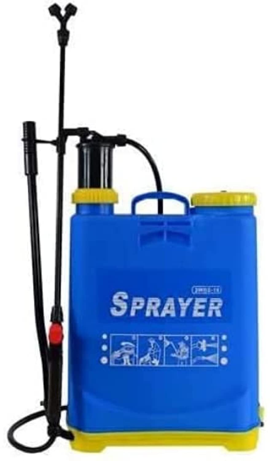 AQSON Backpack 16L High capacity manual pressure sprayer | Suitable for agricultural and horticultural purposes (16l)