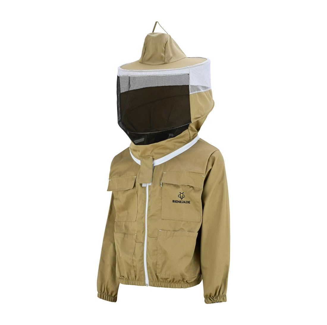 Imkerjacke Classic (braun) für Erwachsene Imker Imkerei Bienen in S M L XL XXL XXXL, XL · braun
