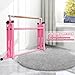 MARFULA Foldable Gymnastic Bar with Mat for Kids Ages 3-20, 350 lbs Weight Capacity, Gymnastic Kip Bar Horizontal Bar for Gymnast, Gymnastic Training Equipment for Home and Gymnastic Center Use