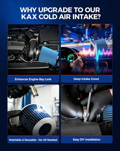 KAX 3in 1.8L Cold Air Intake