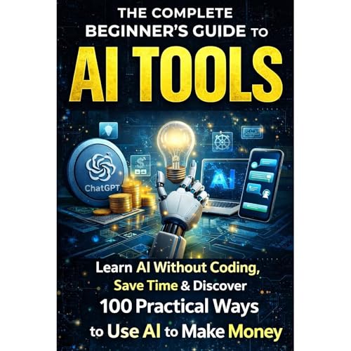 The Complete Beginner&rsquo;s Guide to AI Tools: Learn AI Without Coding, Save Time Daily, Audiobook By Jeff Cliff cover art