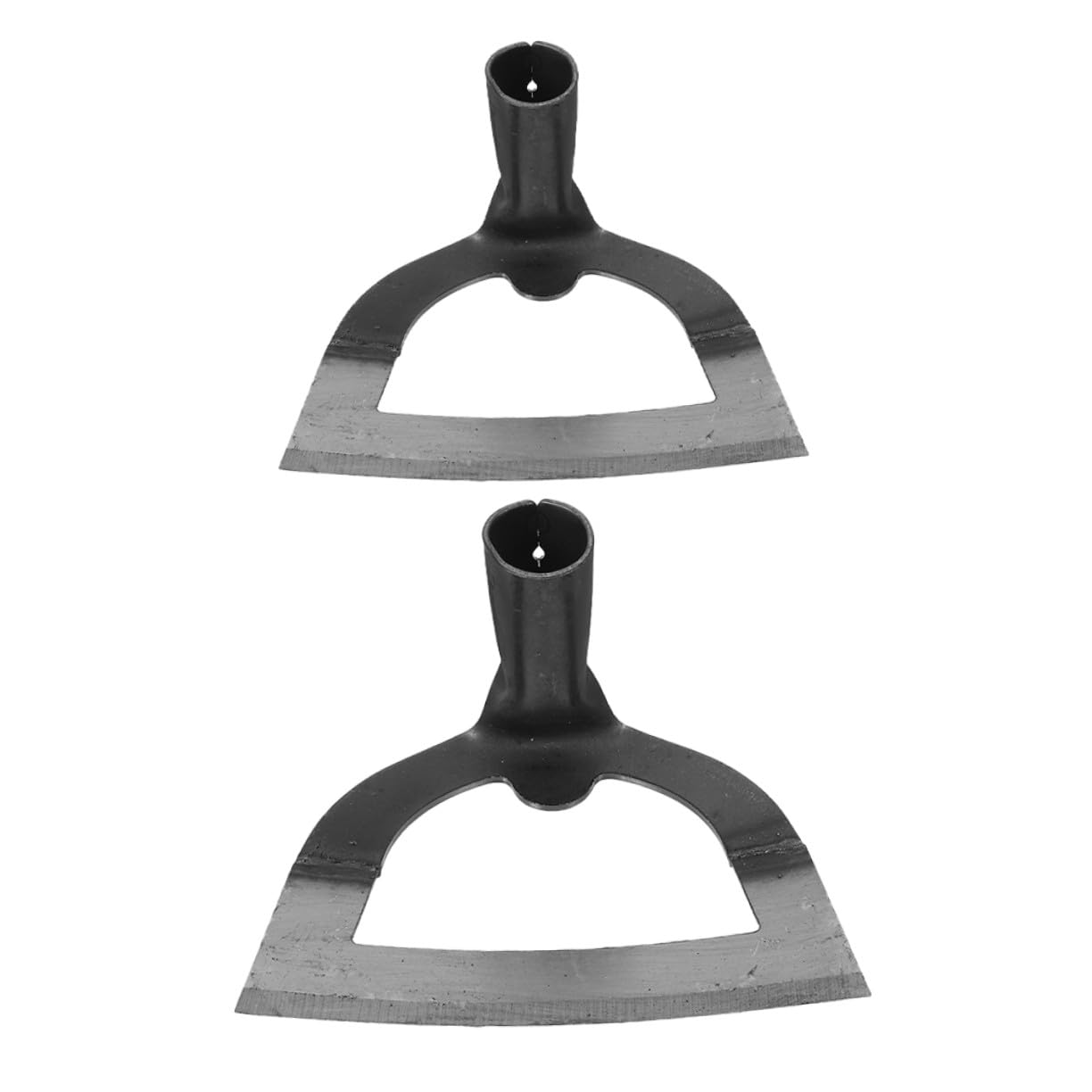 NOLITOY 2 Pièces Houe Creuse Jardin Creuse Légère Outil Désherber Multifonction Acier Inoxydable Ergonomique pour Jardinage et Agriculture
