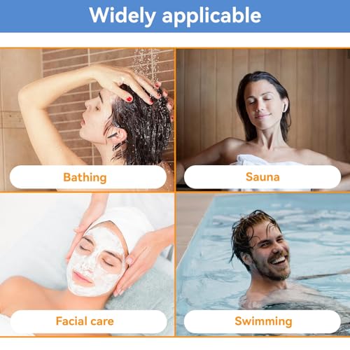 Tapones Orejas Piscina, Tapones para los Orechos de Natación Piscina de Ducha de Silicona Impermeables con Funda Accesorios para Deportes Acuáticos para Natación, Ducha, Baño, Surf, Snorkeling - imagen 6