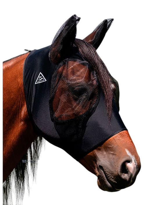 Comfort Fit Fliegenmaske Black Cob/Vollblut