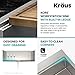 Kraus KWT300-32 Kore Workstation 32-inch Drop-In or Undermount Single Bowl Kitchen Sink with Accessories (Pack of 5), 32 Inch, Stainless Steel