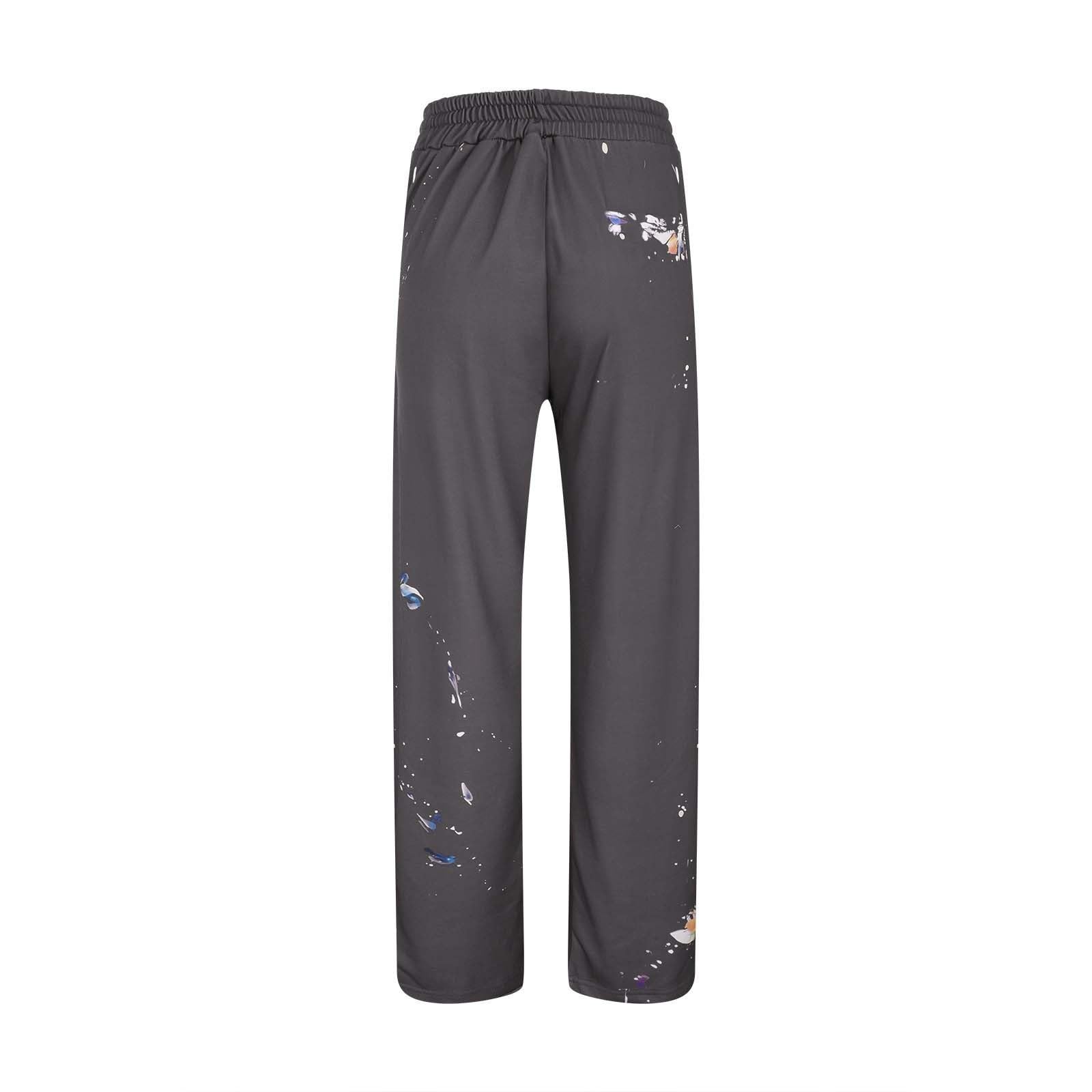 Pantaloni lunghi da uomo con tasche, pantaloni a zampa con elastico, con stampa, pantaloni harem, leggeri, pantaloni da allenamento, elasticizzati, pantaloni casual