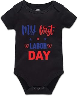 My First Labor Day Baby Bodysuit Unisex Bodysuits