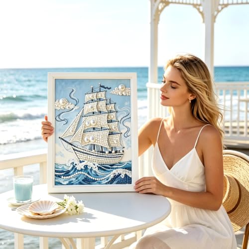 3D Pearl Diamond Art Kit - image 7