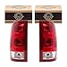 Driver and Passenger Taillight Tail Lamps Replacement for GMC Pickup Truck 25958484 25958485