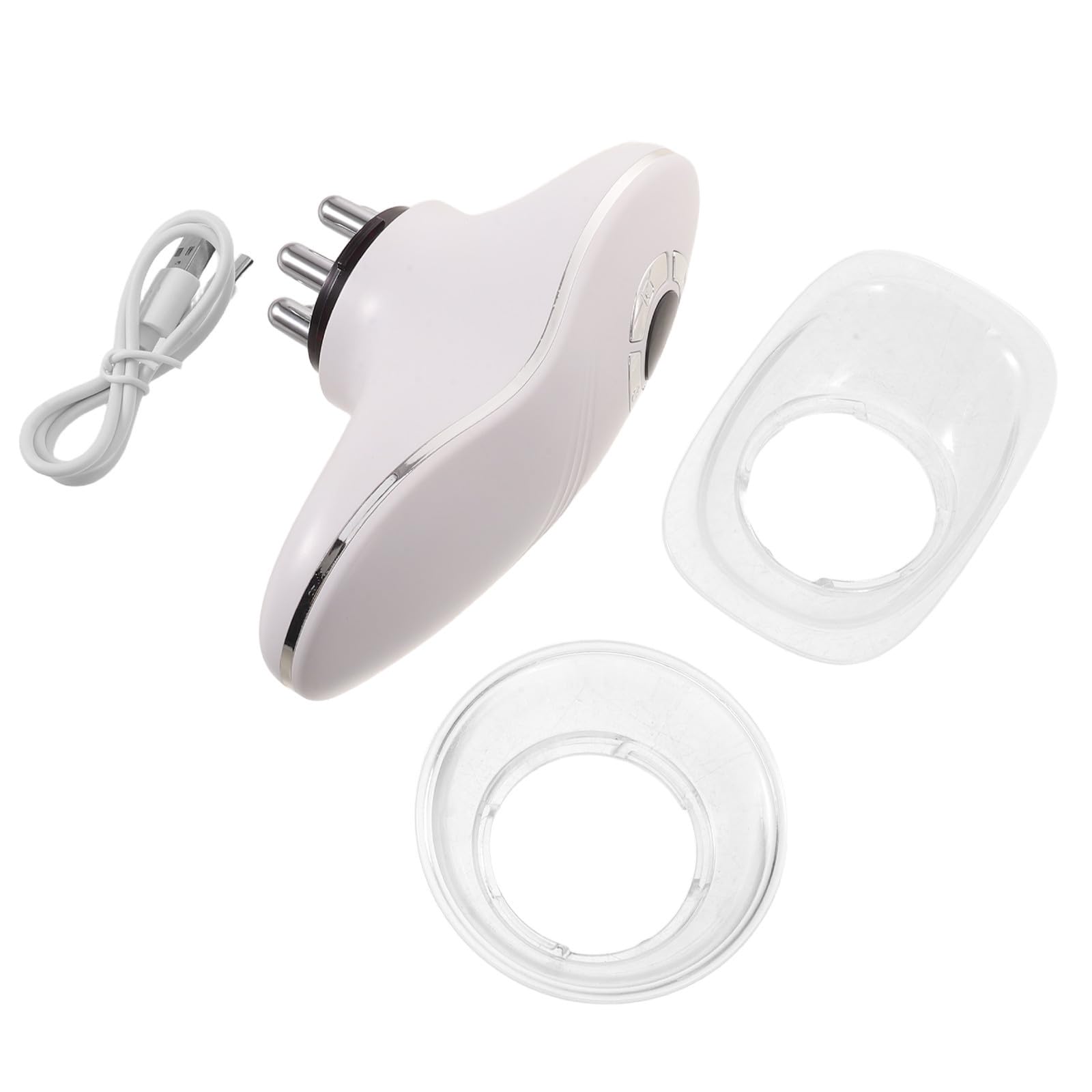 Masajeador Abdominal Anticelulítico por Vacío con Microcorriente Blanco