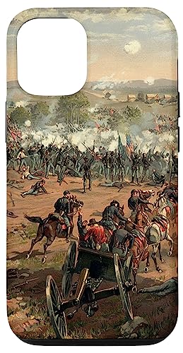 Battle Of Gettysburg Painting Civil War Battle Case for iPhone 12/12 Pro