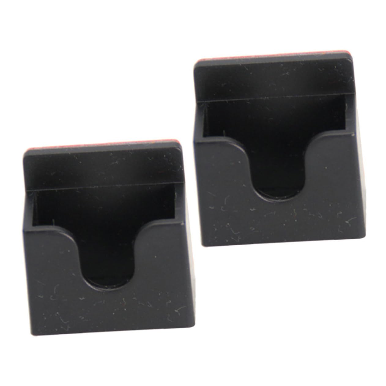 Totority 2-pack Universal Cb Radio Microphone Holder Mount with Adhesive Back for Cars Homes Offices