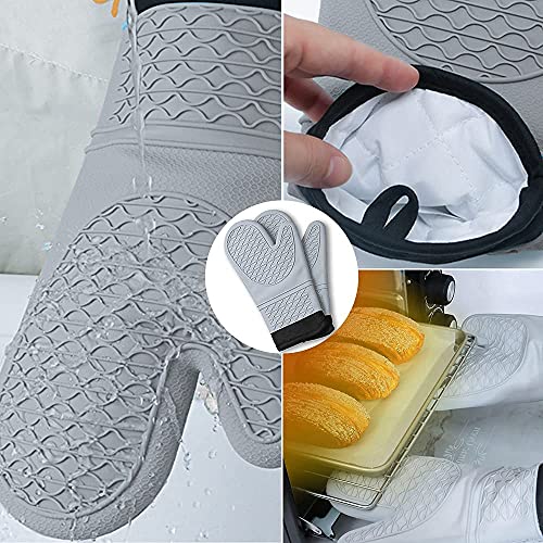 Guantes de silicona para horno y microondas lavables par 7