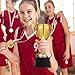 Gold Awards Trophy, Plastic Trophy Cup Rewards Winning Prize for Sports Tournaments Birthday Party Competitions Spelling Bee