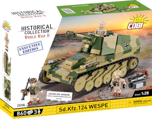 SD Kfz 124 Wespe COBI Jeu de Construction Char Allemand Seconde Guerre