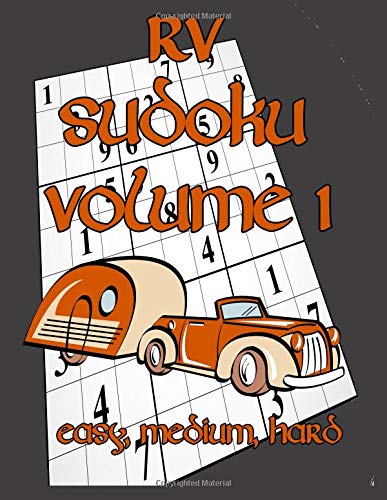 RV Sudoku Volume 1: 326 Puzzles Easy Medium Hard Numbers and Letters