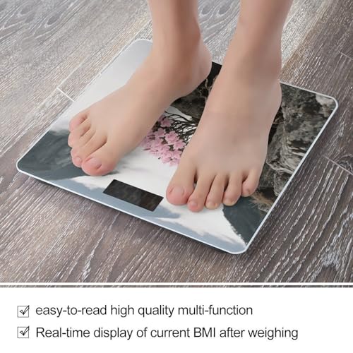 Báscula Digital de Baño con Pantalla LCD y Plataforma de Vidrio Templado miniatura 5