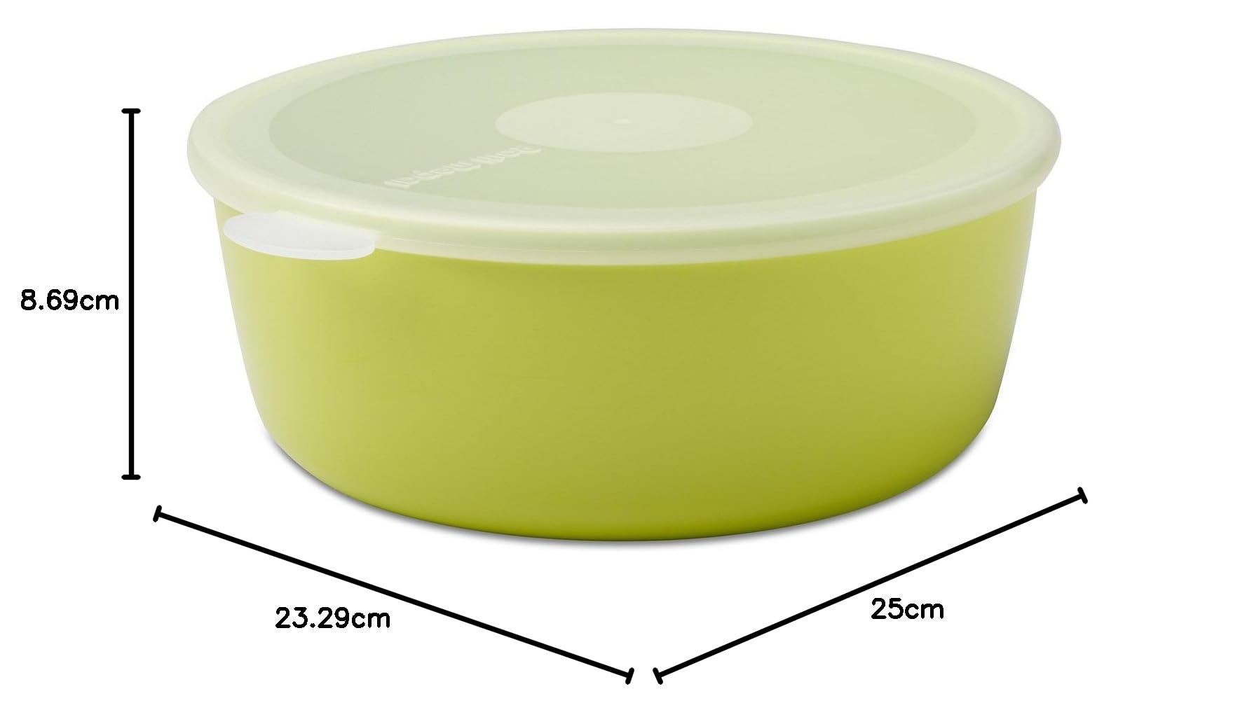 Boîte De Conservation Mepal Volumia 2.0 L - Blanc - Avec Couvercle, Empilable, Pour Rangement Et Service