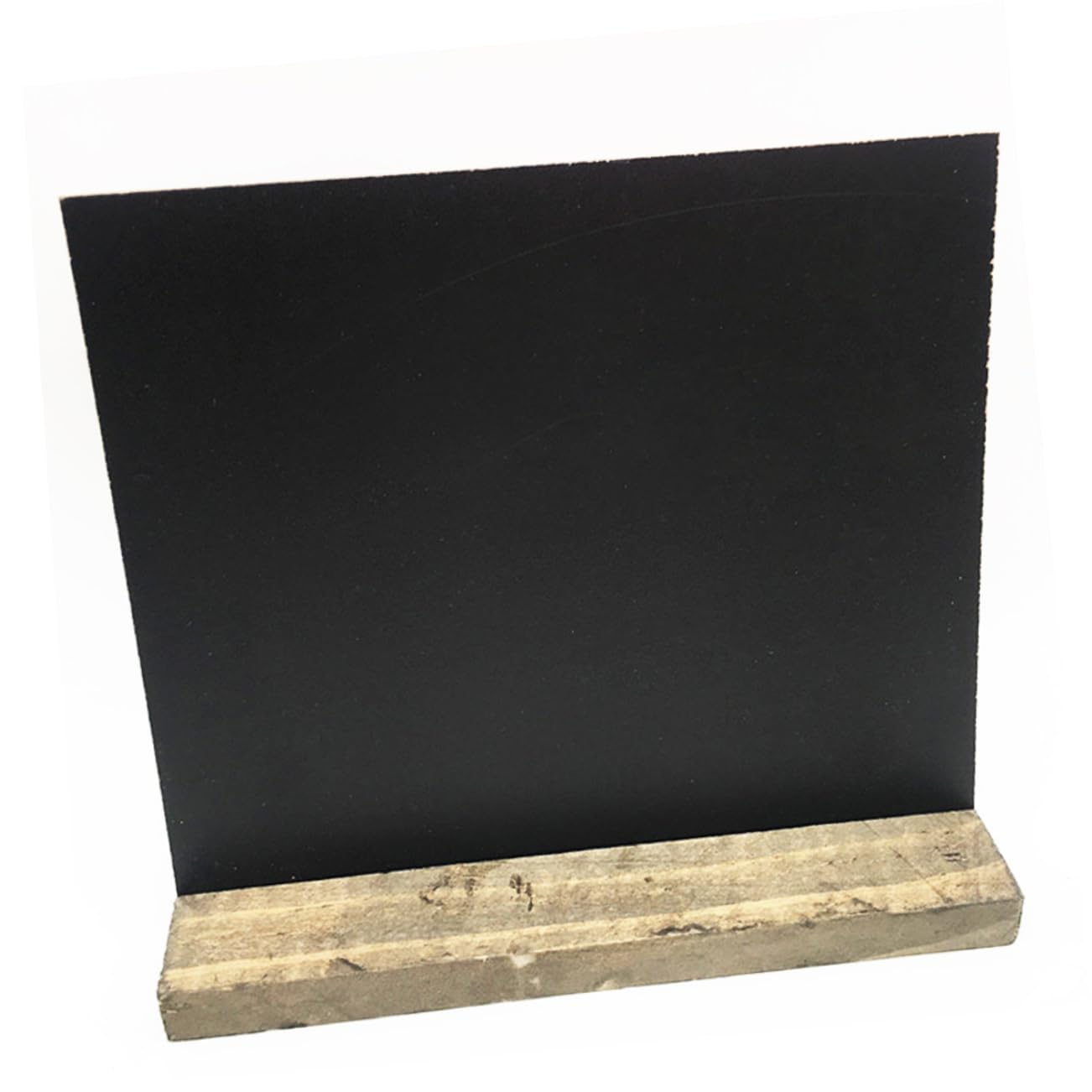 Tableau Noir de Table Mini avec Support, Lot de 10 en Bois