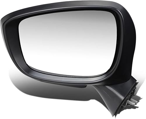 DNA Motoring OEM-MR-MA1320207 - Espejo retrovisor plegable sin calefacción con señal de giro compatible con Mazda CX-5 15-16