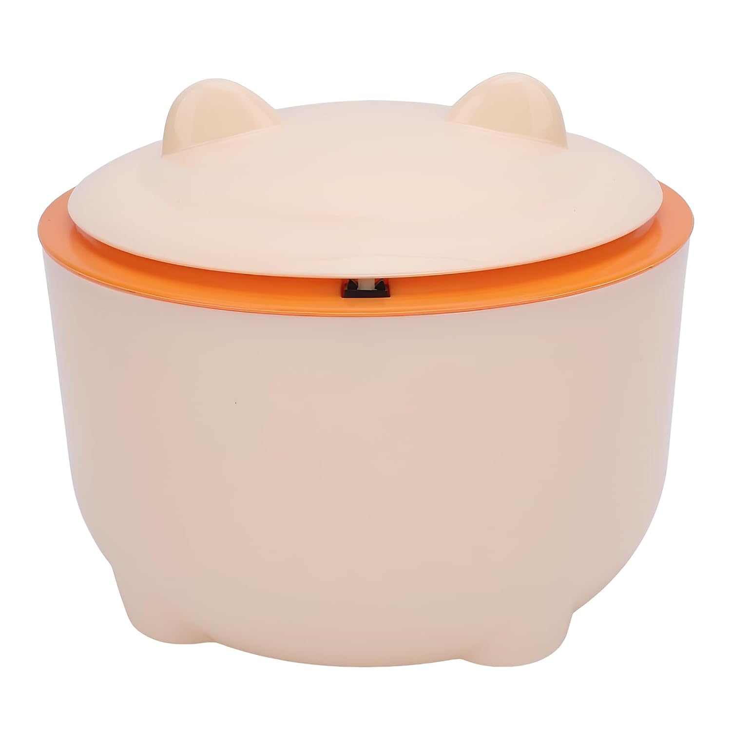 Cat Litter Trash Can with Press Type Lid Multipurpose Cat Waste Trash Can