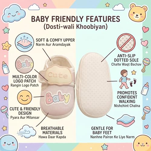 Image of Baby Shoes Fashion Toddler Shoes | Sandals Soft Soled Toddler | Bootie for Baby 3-6 MONTH