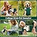 Hundepullover, Shyllin Preppy-Stil Hundepullover Winter, Katzenpullover, Geeignet für Kleine und Mittlere Hunde und Katzen, Weihnachten, Sweater Hunde (L)
