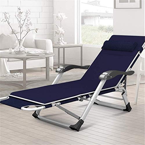 Fauteuil inclinable à bascule en acier pour jardin et camping