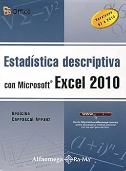 Paperback ESTADÍSTICA DESCRIPTIVA CON MS EXCEL 2010. Carrascal [Spanish] Book