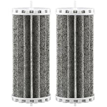 2 Pack Aquarium Fish Tank Filters Compatible with Marine-Land Pen-Guin 350 200, Hang On Filters Replacement for Pen-Guin Bio-Wheel 350B 200B Assembly Bio-Wheel Part, PRBW2350B