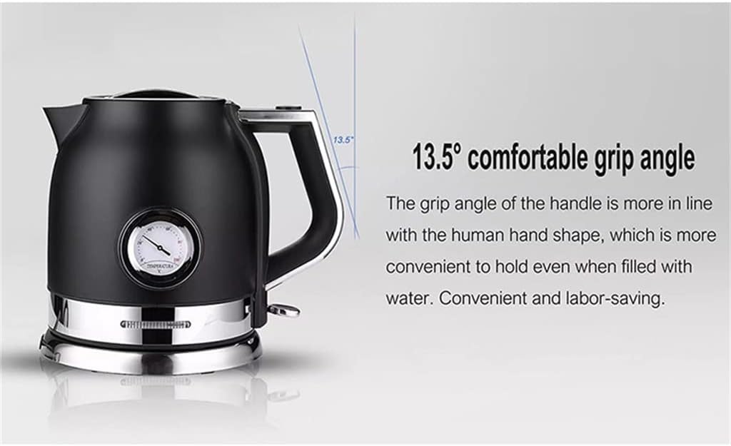 Electric Tea Kettle With Temperature, Electric Water Kettle With Food Grade Stainless Steel (Color : A, Size : One size) hopeful Octopus feet