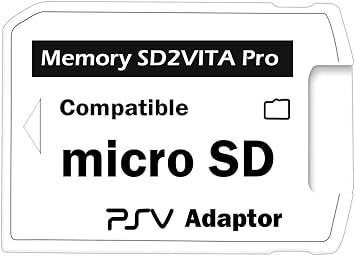 FunDisc Ultimate Version SD2Vita 5.0 Memory Card Adapter, PS Vita PSVSD Micro SD Adapter PSV 1000/2000 PSTV FW 3.60 HENkaku Enso System