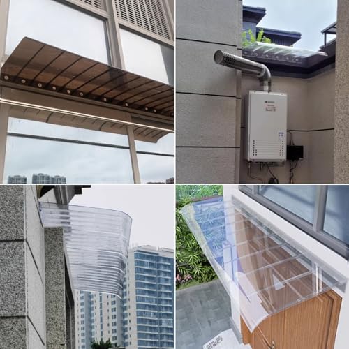 Auvent de terrasse extérieure pour stopper les infiltrations d'eau - 8